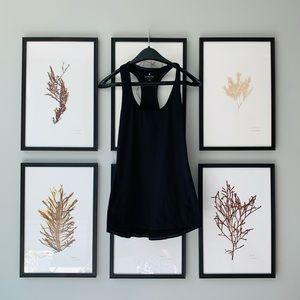 Athleta Black Racerback Tank XS